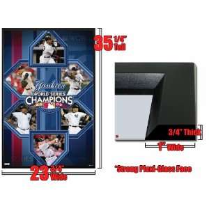   Framed Yankees Poster World Series Champs 2009 Fr4823