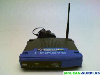 Linksys Wireless G Router WRK54G 2.4GHz 802.11g 0745883582426  