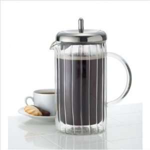   53823 Ribbed 8 Cup French Press with Double Wall