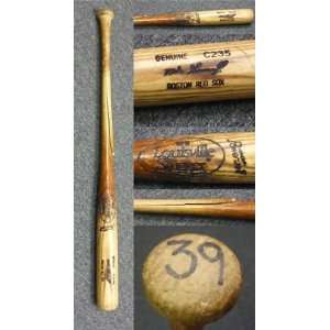  Mike Greenwell Game Used Louisville Slugger Red Sox Bat   Game 