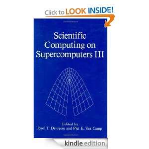 Scientific Computing on Supercomputers III v. 3 J.T. Devreese, P.E 