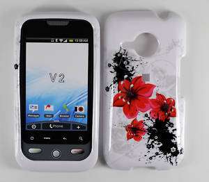 RBF Hard Cover Case + Car Charger HTC Droid Eris 6200  