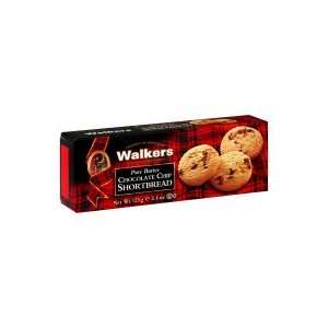  Walkers Shortbread, Chocolate Chip,4.4oz, (pack of 2 
