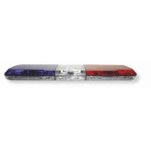   Halogen Police Special Light Bar; 46   Red/Clear/Red Automotive