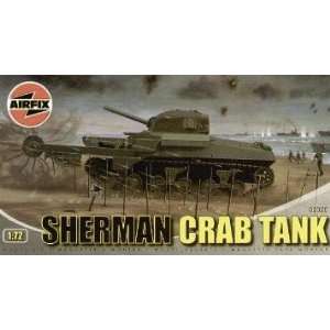  AIRFIX MODELS   1/72 Sherman Crab Medium Tank (Plastic Models 