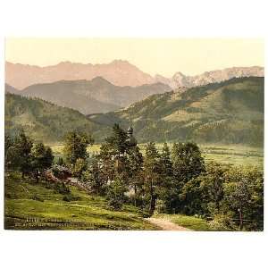   with Wettersteingebirge,Upper Bavaria,Germany,c1895