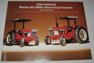 IH International 84 Series Tractor Brochure 384 484 584 684 784 