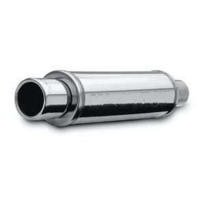  Magnaflow 14808 Polished Stainless Steel Round Muffler with Tip 