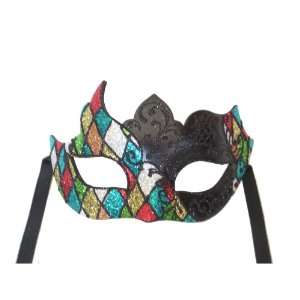  Venetian Colombina Deco Rombi Glitter Decorated Masquerade 