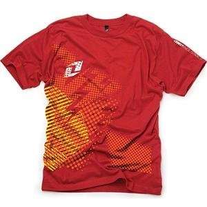  One Industries Noize T Shirt   X Large/Red Automotive