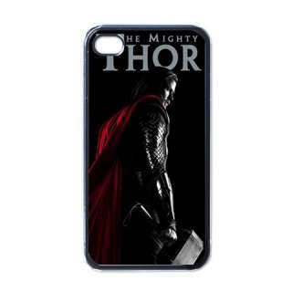 New The Mighty Thor Movie Black iPhone 4 Case For Fans  