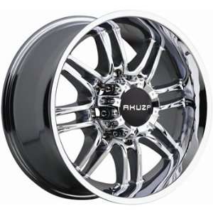 Akuza Ricco 17x9 Chrome Wheel / Rim 5x4.5 with a  12mm Offset and a 83 