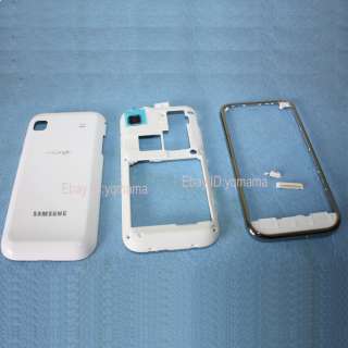 NEW Samsung T959 Galaxy S White Housing Cover Case + bezel  