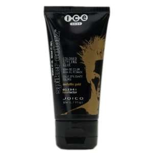 ICE Spiker Colorz   Water Resistant Styling Glue Gel   Metallix Gold