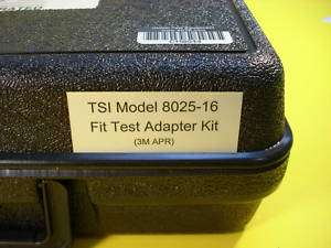 8025 16 TSI Respirator Fit Tester Kit for 3M Masks  
