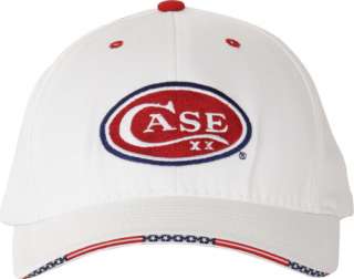 CASE American Made Baseball Cap White Cotton 50122  