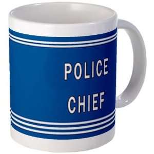  Police Chief Blues Police Mug by  Kitchen 