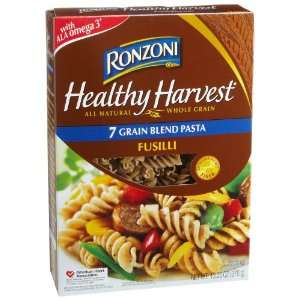   Harves 7 Grain Blend Pasta, Fusilli 13.25 Ounce Boxes (Pack of 15
