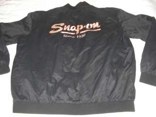 Snap On Tools Jacket Full Zip Front Since 1920 Lined Windbreaker Mens 