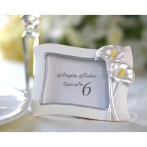  Swaying Calla Lily Pearlescent Place Card / Photo Frame 