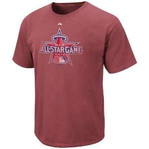   2010 MLB All Star Game Red Big Time Play T shirt (Small) Sports
