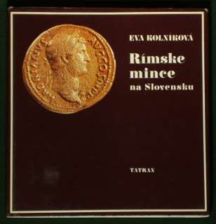 BOOK Ancient Roman Coins in Slovakia currency history  