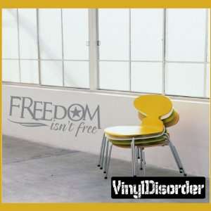  Freedom Isnt Free Patriotic Vinyl Wall Decal Sticker Mural Quotes 