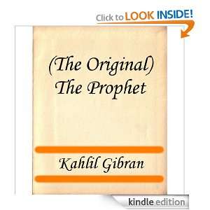 The Original) The Prophet Kahlil Gibran  Kindle Store