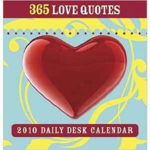  365 Love Quotes 2010 Small Daily Boxed Calendar Office 