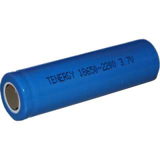 Lithium Ion 18650 Rechargeable Battery 3.7V 2200mAh  