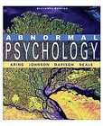 Abnormal Psychology by Gerald C. Davison, John M. Neale and Sheri L 