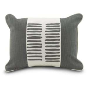  Oilo Pillow   Sticks in Pewter, 13x17