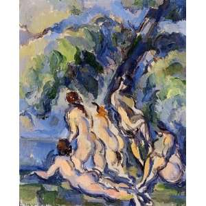   paintings   Paul Cezanne   24 x 30 inches   Bathers 3