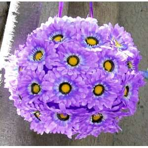  Daisy Hanging Lamp   Purple