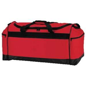  Ryno ST65 Deluxe Rubberized Bottom Equipment Bags SCARLET 