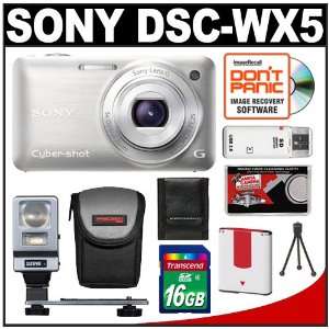  Sony Cyber Shot DSC WX5 12.2MP Digital Still Camera 