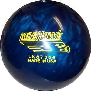  10 lb LaneHawk Polyester Bowling Ball Deep Aqua   Free 