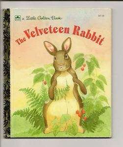 Velveteen Rabbit Little Golden Book LGB Judith Sutton  