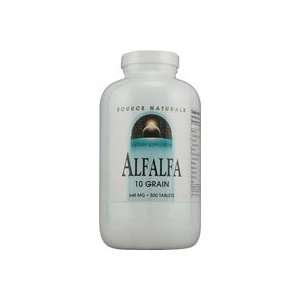   Alfalfa 10 Grain, 648 mg   500 tablets