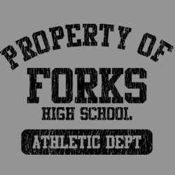 Forks High School T shirt Twilight Movie 4 Colors S 3XL  