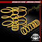   LOWERING SPRINGS/SPRING 89 94 NISSAN 240SX S13 SILVIA YELLOW