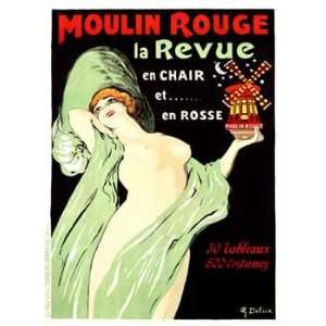  G. Deluc   Moulin Rouge Giclee on acid free paper