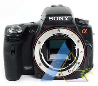 Sony Alpha DSLR SLT A55 Camera Black A55+5Gifts+Wty 845251021592 