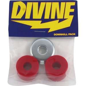  Divine Downhill 90a Red Bushing Set Skateboard Bushings 