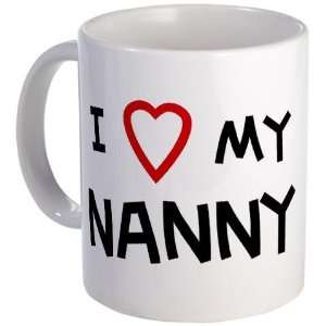  I Love Nanny Love Mug by 
