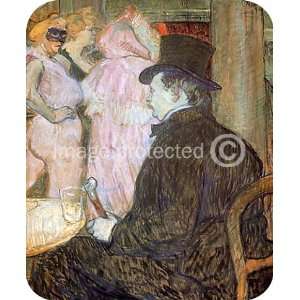  Lautrec Art Maxime Dethomas au Bal de lOpera MOUSE PAD 