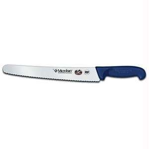    Bread, 10 1/4 in. Wavy, Blue Fibrox Handle