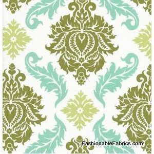    Aviary 2 Damask in Dill by Joel Dewberry Arts, Crafts & Sewing