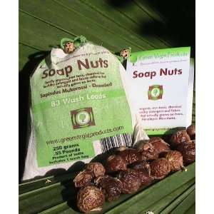 Green Virgin Soap Nuts (250 Grams.55 Lbs8.8 Ounces) Approx 83 Wash 