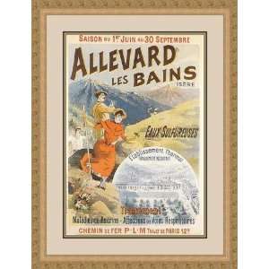  Allevard Les Bains by L. Baylac   Framed Artwork